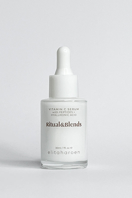 VITAMIN C SERUM with PEPTIDES + HYALURONIC ACID
